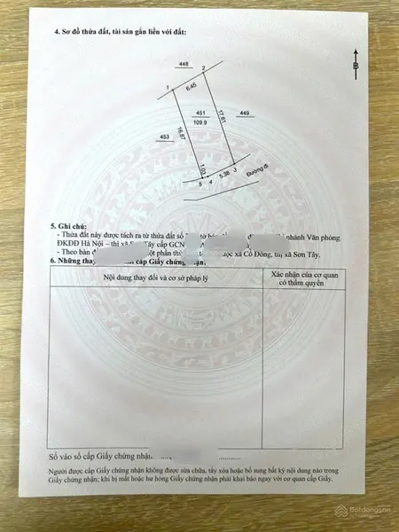 Bán 10,9m2 giá hơn 2 tỷ1 xíu ,đất gần đại học quốc gia hoà lạc