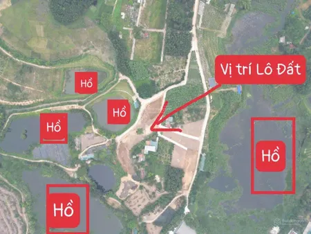 Bán lô đất nghỉ dưỡng siêu đẹp tản lĩnh, ba vì , 339m2, 2 mặt đường view hồ, view núi 2,2 tỷ