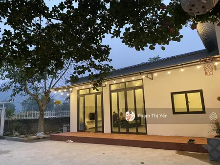 Bán nhà đất sẵn khuôn viên nghỉ dưỡng diện tích 774m2 trong đó có 100m2 ont còn lại là đất cln