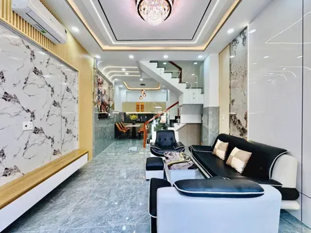 BÁN NHÀ 50M2 - MT HẺM OTO NGAY ĐOÀN VĂN BƠ, P8, QUẬN 4, 1 TRỆT 2 LẦU