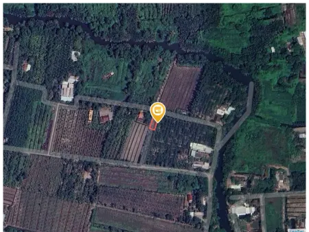 Bán đất 199.7m² ngang 7m giá 580 triệu Xã Đức Hòa