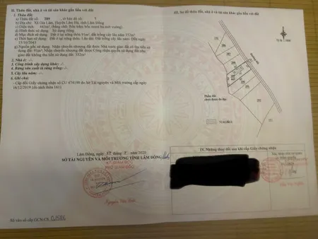 BÁN GẤP CHÍNH CHỦ : Thôn 6, xã Gia Lâm, huyện Lâm Hà, tỉnh Lâm Đồng- TỰA THÔNG VIEW VƯỜN CÀ PHÊ.