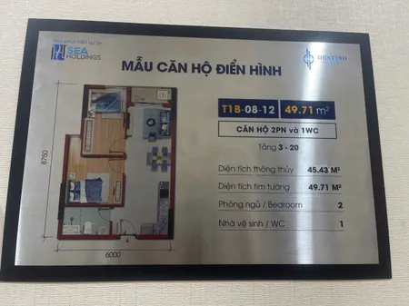 chỉ 150tr tương đương 10% sở hữu căn hộ 50m2 nằm ở mặt tiền quốc lộ 1a
