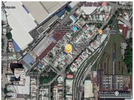 Bán đất 72m² giá 4.65 tỷ Phường Dĩ An