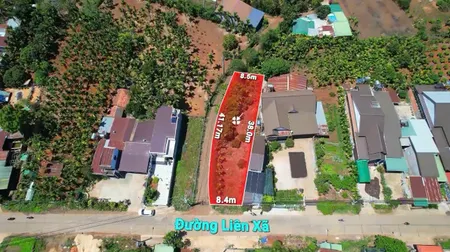 Bán đất 379,5m² giá 1.7 tỷ Xã Dray Bhăng