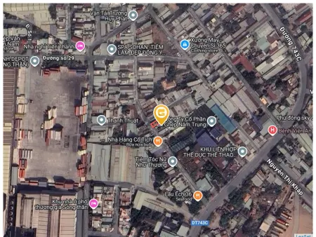 Bán đất 107.7m² giá 5.15 tỷ Phường Dĩ An