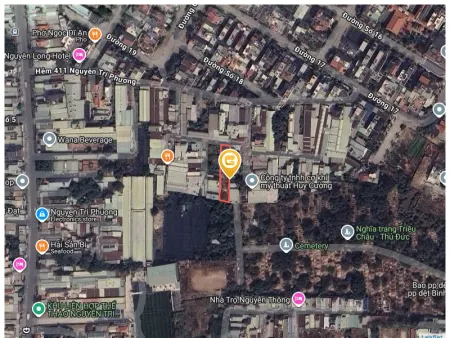 Bán đất 576.7m² giá 13 tỷ Phường Dĩ An
