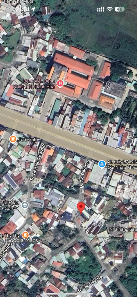 Bán đất 93.3m² ngang 5.6m giá 1.85 tỷ Xã Diên Khánh