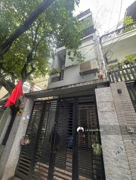 Tin thật 100%! ngang to 4.5x23m 85m2, 4 tầng kiên cố gồm 6pn, hẻm lê văn sỹ, pn chỉ 12,9 tỷ tl