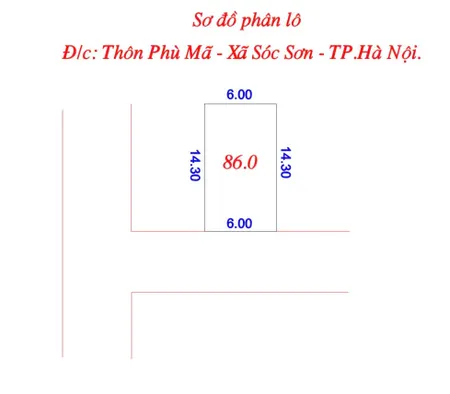 GIÁ NÉT CĂNG  TẠI  PHÙ MÃ - PHÙ LINH  DT 86 M FUN THỔ CƯ KHUÔN THƯA HAO HẬU --- TIỆN ÍCH TRÀN VIỀN ,
