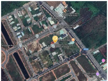 Lô góc 117.5m² giá 2.2 tỷ Xã Thủ Thừa - lh 0902549011