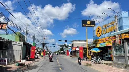 900tr (21x23) đất nền, ôtô sát bên đường Nguyễn Thìn - ngã tư Bình Ân, Gò Công Đông, Tiền Giang cũ