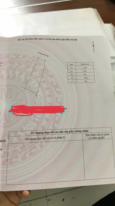 Bán đất 113.9m² ngang 5m giá 5.2 tỷ Xã Bình Xuyên