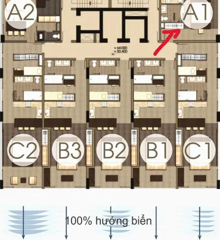 Nằm ngay biển Mỹ Khê, Sổ sở hữu lâu thu hút sự quan tâm giới đầu tư
