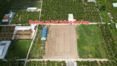 Đất Thổ cư, diện tích lớn thuộc Phường Trung An - Mỹ Tho. Giá mềm, Sổ Riêng, Tiện ích đầy đủ