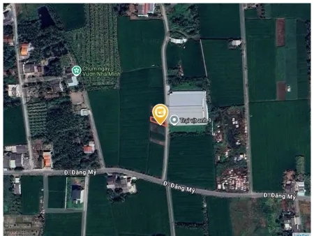 Bán đất 137.8m² ngang 6,9m giá 900 triệu Xã Nhựt Tảo