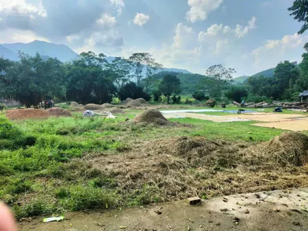Siêu phẩm lô góc 2 mặt tiền 1800m full thổ cư cách ql 12b 300m giá cực rẻ kim bôi hòa bình