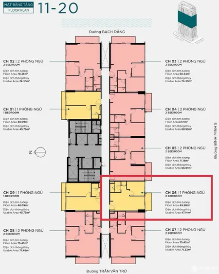 🏢 Hàng hiếm Căn 1PN Filmore Đà Nẵng full nội thất, sổ hồng trao tay!