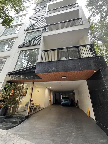 (chính chủ) bán nhà trần hưng đạo, diện tích 120m2 8 tầng mặt tiền 6,5m thang máy, gara ô tô 57 tỷ