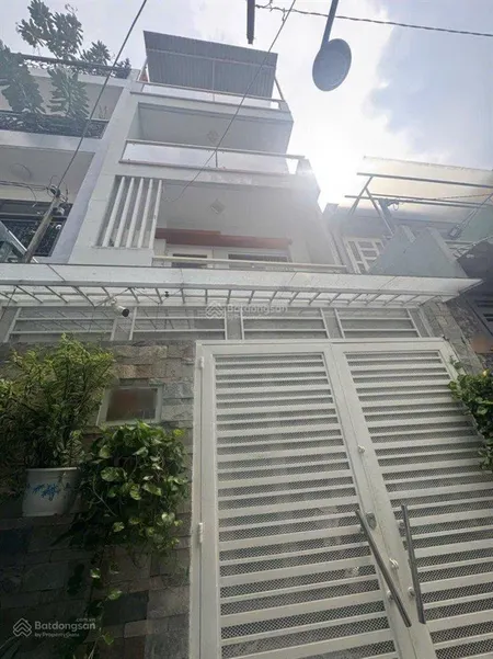 "hot" nhà 4 tầng 66m2, hẻm xe hơi, gần hàng xanh