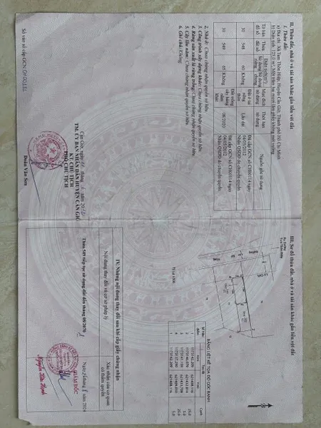 Bán đất 125m² ngang 5m giá 2.5 tỷ Xã Bình Khánh