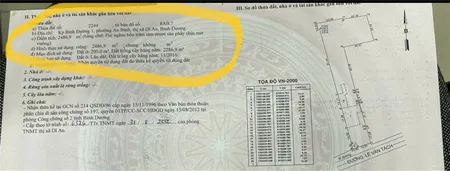NHÀ ĐẤT VỊ TRÍ ĐẸP - CẦN CHO THUÊ Lô Đất Mặt Tiền Đường LÊ VĂN TÁCH – Phường DĨ AN, TP.HCM