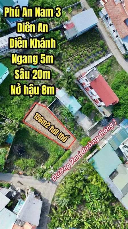 Bán đất nở hậu phong thuỷ tốt, sẵn kho, nhà xưởng tại xã diên an, diên khánh, khánh hòa