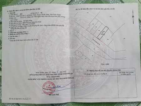 Bán mảnh đất 1542m2 hnk quy hoạch tmdv kcạnh dự án điện hạt nhân 1 phù hợp làm khách sạn, xưởng