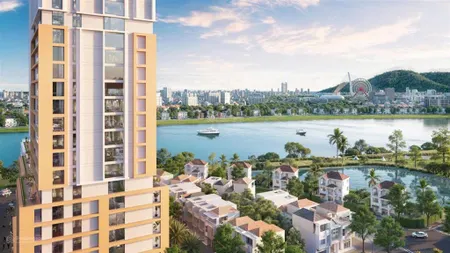 Bán căn hộ 1br + có sân vườn riêng dự án spana tower, view sông, 2 phòng ngủ, 70m2, giá chỉ 3.2 tỷ