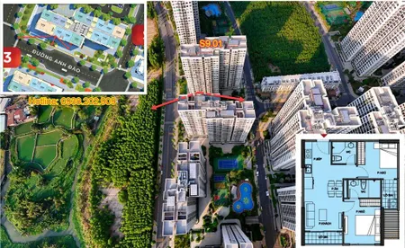 Căn 2pn the origami diện tích 58,9m2, giá chỉ 3.2tỷ! mua bán giao nhà ngay
