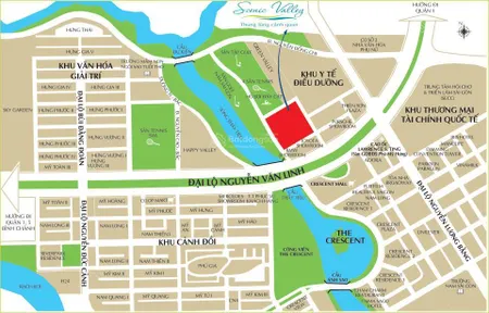 Bán nhanh chcc scenic valley, dt 77m2, thiết kế 2 phòng ngủ, 2 toilet, giá sang 7 tỷ