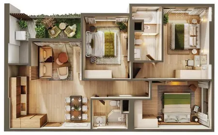 Căn hộ 3pn eco retreat, view sông, giá gốc cđt chỉ 4,335tỷ