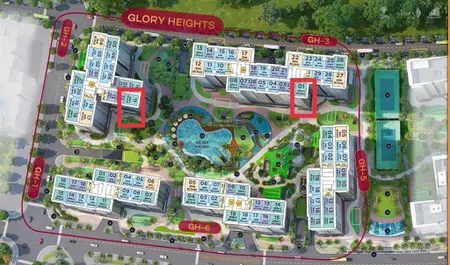 Chốt nhanh căn 3pn tại glory heights, giá 4,8 tỷ view vd3 thoáng mát