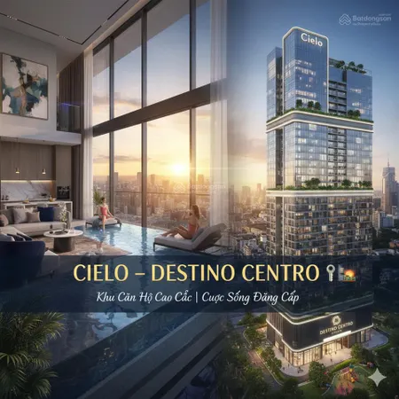 Bán căn hộ chung cư tại destino centro, 1,6 tỷ, 48m2, 2pn, 1wc, hướng đông bắc