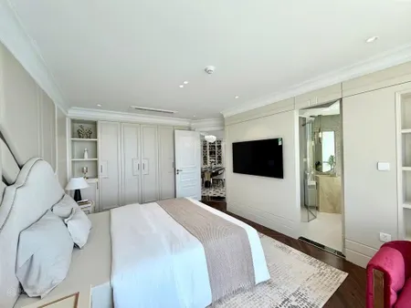 Căn hộ vip mường thanh luxury khánh hòa view biển triệu đô dt 123,45m2 có 2pn, nội thất tân cổ điển