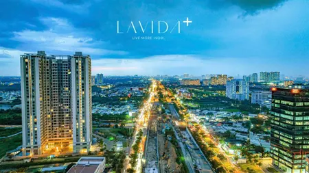 Bán căn 3pn 96m2 tầng cao view sông full nội thất tại lavida plus phú mỹ hưng giá 5,95 tỷ (102%)