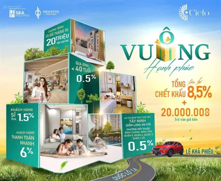 Vị trí vàng giao thông thuận lợi destino centro, nơi gọi là nhà