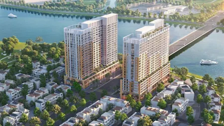 Giỏ hàng độc quyền spana tower, view sông, sân vườn, tầng cao, giá tốt nhất