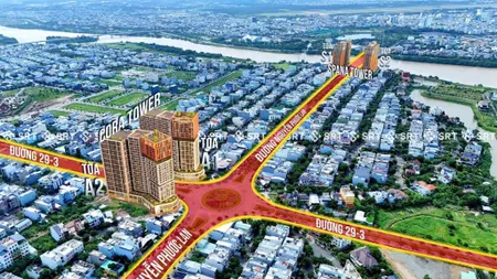 Căn hộ cao cấp đà nẵng chỉ từ 1,x tỷ/căn phù hợp cho vợ chồng trẻ an cư đầu tư sinh lời