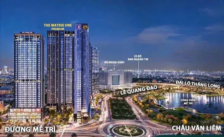 Quỹ căn ngoại giao 3pn the matrix one premium miễn phí 3 năm qldv