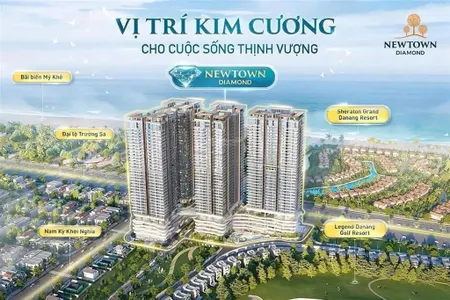 Chỉ cần vốn 1 tỷ 2, căn 2pn view biển đà nẵng, cách biển du lịch 200m, diện tích 82.3m2