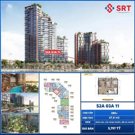 Bán nhanh căn hộ sun symphony residence, giá cắt lỗ rẻ nhất thị trường, đầu tư lời ngay