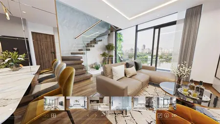 Cđt mia chào bán căn hộ duplex cao cấp trung tâm đà nẵng 138.9m2 view biển tầng cao tuyệt đẹp