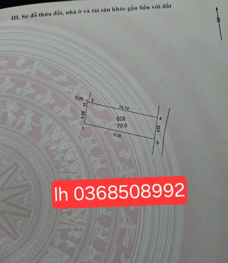 Bán đất 70m² ngang 4,68m giá 2.24 tỷ Xã Sóc Sơn