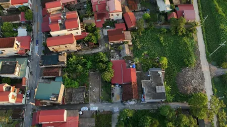 Mặt tiền đẹp, đường thoáng, bán gấp lô đất trung tâm vân đình, giá siêu tốt
