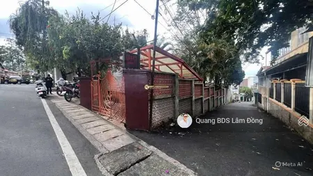 Nhà,đất hai mặt tiền,mặt tiền đường huỳnh thúc kháng, , đà lạt, đường trước nhà 8m