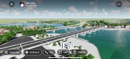 Bán lô 4 mặt tiền đường view sông cái nha trang 889m có 150m thổ giá 20 tỷ bớt lộc