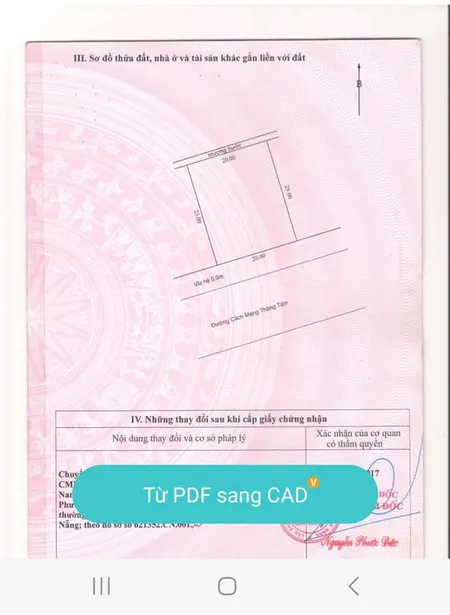 Mặt tiền cách mạng tháng 8 đối diện trung tâm triển lãm gần metro 500m2 ngang 20m giá 4x tỷ