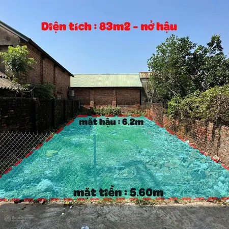 Bán đất tại thanh mai, thanh oai, hà nội, 50 triệu / m2, 83 m2, mặt tiền 5.6m đẹp xuất sắc
