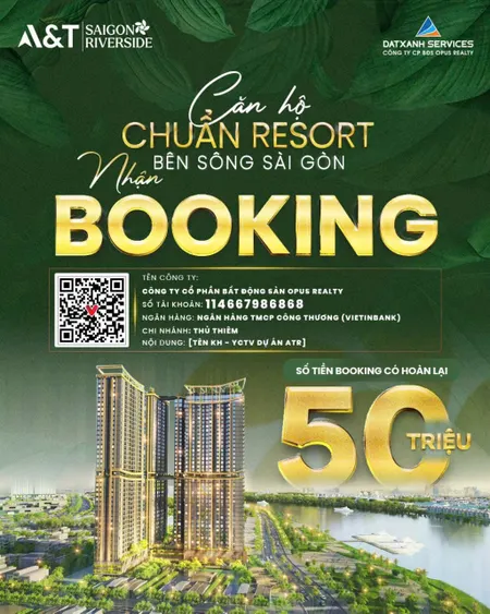 Căn Hộ Mặt tiền sông Sài Gòn